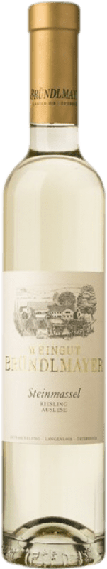 46,95 € Бесплатная доставка | Белое вино Bründlmayer Steinmassel Auslese I.G. Kamptal Кампталь Австрия Riesling Половина бутылки 37 cl