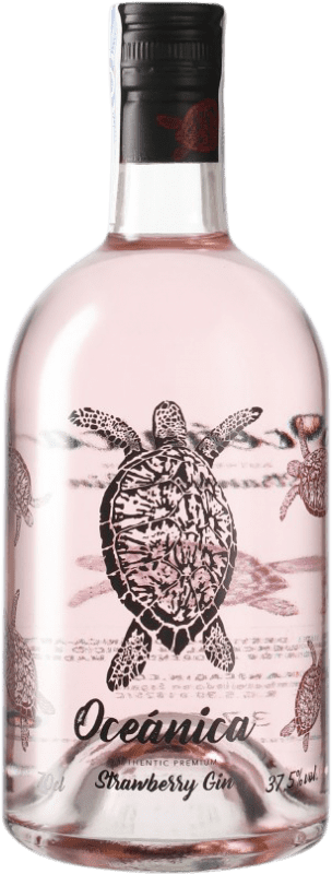 19,95 € Бесплатная доставка | Джин Oceánica Испания 70 cl Strawberry — Клубника
