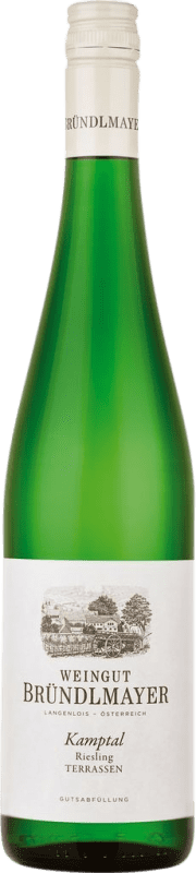 26,95 € Envío gratis | Vino blanco Bründlmayer Terrassen I.G. Kamptal Kamptal Austria Riesling Botella 75 cl