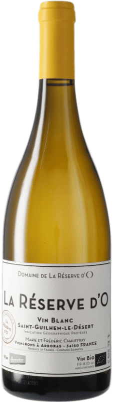 31,95 € Envío gratis | Vino blanco Marie et Frédéric Chauffray Terrasses du Larzac La Reserve D'O Blanc Reserva Languedoc-Roussillon Francia Botella 75 cl