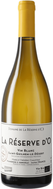 32,95 € Envio grátis | Vinho Branco Marie et Frédéric Chauffray d'O Reserva A.O.C. Terrasses du Larzac Languedoque-Rossilhão França Eco — Biológico 75 cl