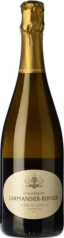 133,95 € Envio grátis | Espumante branco Larmandier Bernier Terre de Vertus Non Dosé A.O.C. Champagne Champagne França Chardonnay Garrafa 75 cl