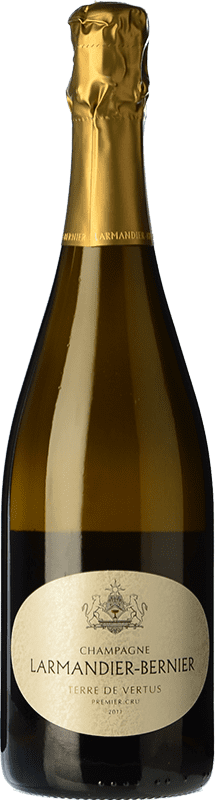 133,95 € 免费送货 | 白起泡酒 Larmandier Bernier Terre de Vertus Non Dosé A.O.C. Champagne 香槟酒 法国 Chardonnay 瓶子 75 cl