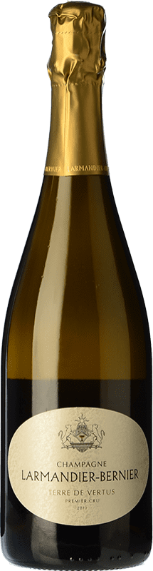 153,95 € 免费送货 | 白起泡酒 Larmandier Bernier Terre de Vertus Zéro Dosage — Brut Nature — 零加糖 A.O.C. Champagne 香槟酒 法国 Chardonnay — 莎当妮 Eco — 生态 有机 天然 75 cl