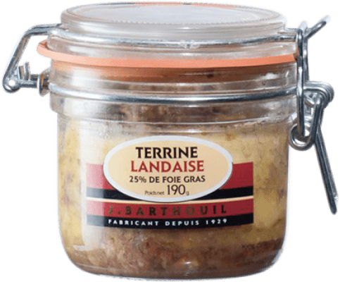 10,95 € Kostenloser Versand | Foie und Pasteten J. Barthouil Terrina Landaise Frankreich