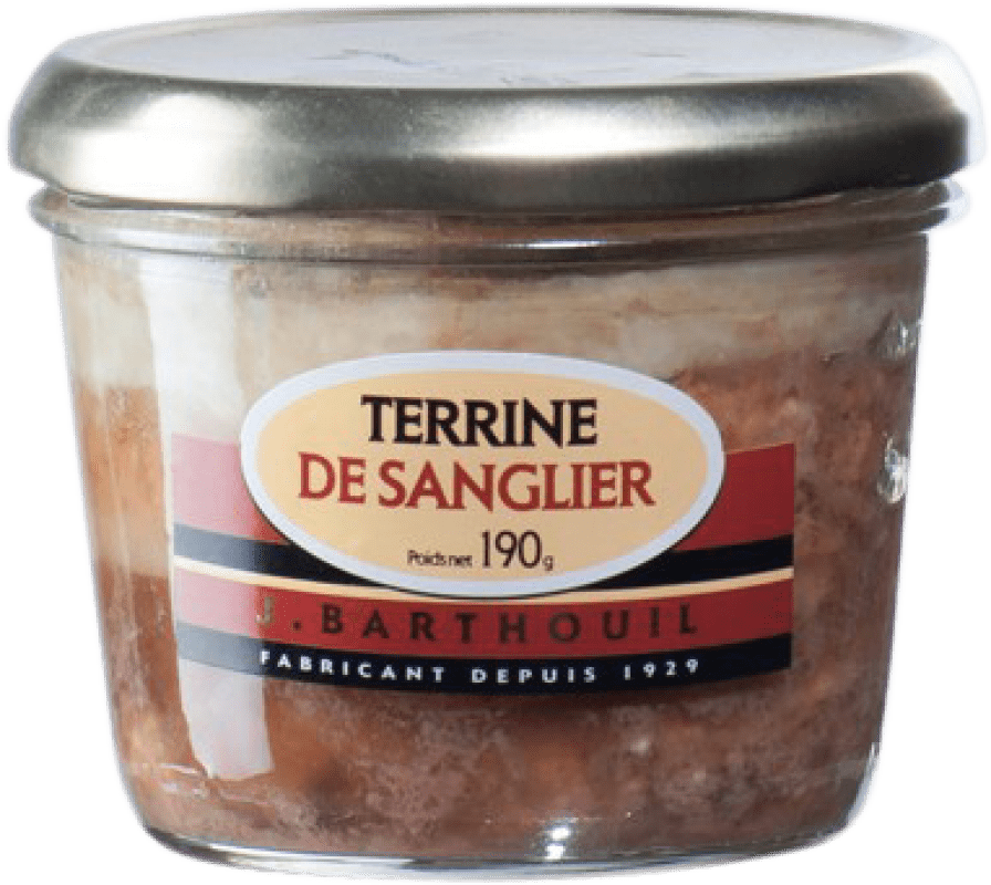 5,95 € Kostenloser Versand | Foie und Pasteten J. Barthouil Terrina Sanglier Frankreich