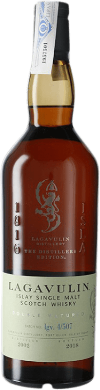 157,95 € 免费送货 | 威士忌单一麦芽威士忌 Lagavulin The Distillers Edition 艾莱 英国 瓶子 70 cl