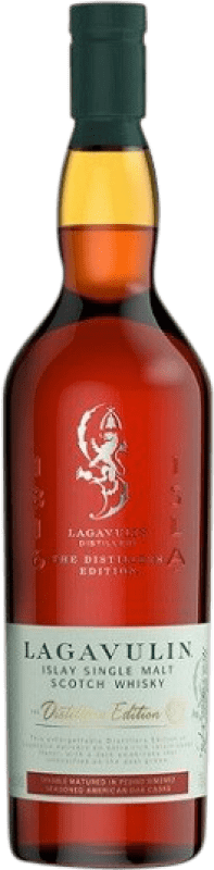 145,95 € 免费送货 | 威士忌单一麦芽威士忌 Lagavulin The Distillers Edition 艾莱 英国 瓶子 70 cl