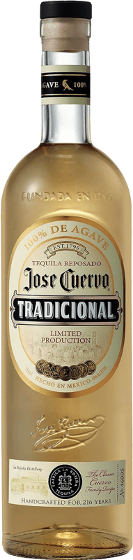 33,95 € 送料無料 | テキーラ José Cuervo Tradicional ハリスコ メキシコ ボトル 70 cl