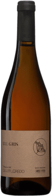 24,95 € Kostenloser Versand | Rosé-Wein Credo Ull Gris Rosat D.O. Penedès Katalonien Spanien Tempranillo Ökologisch Flasche 75 cl