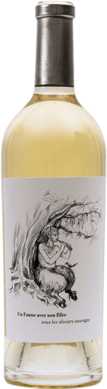 56,95 € Free Shipping | White wine Le Clos des Fées Un Faune avec Son Fifre Sous les Oliviers Sauvages Blanc A.O.C. Côtes du Roussillon Languedoc-Roussillon France Sémillon Bottle 75 cl
