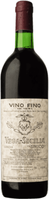 767,95 € Бесплатная доставка | Красное вино Vega Sicilia Único Гранд Резерв 1969 D.O. Ribera del Duero Кастилия-Леон Испания Tempranillo, Merlot, Cabernet Sauvignon бутылка 75 cl