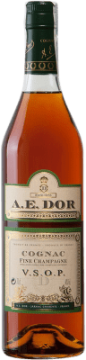 67,95 € Spedizione Gratuita | Cognac A.E. DOR V.S.O.P A.O.C. Cognac Francia Bottiglia 70 cl