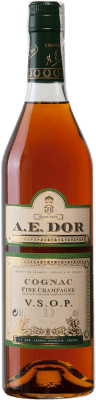 67,95 € Бесплатная доставка | Коньяк A.E. DOR VSOP Very Superior Old Pale — Очень превосходный выдержанный светлый A.O.C. Cognac Франция 70 cl