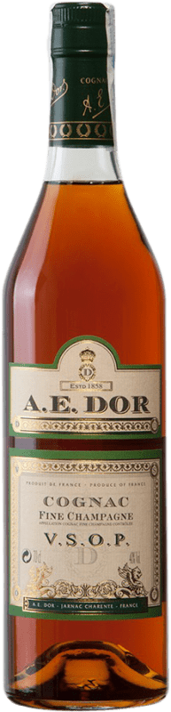 67,95 € Envío gratis | Coñac A.E. DOR V.S.O.P A.O.C. Cognac Francia Botella 70 cl