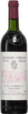 186,95 € Бесплатная доставка | Красное вино Vega Sicilia Valbuena 5º Año Резерв 1983 D.O. Ribera del Duero Кастилия-Леон Испания Tempranillo, Merlot, Malbec бутылка 75 cl