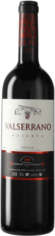 21,95 € Free Shipping | Red Wine La Marquesa Valserrano Reserve — Aged D.O.Ca. Rioja Spain Tempranillo, Graciano Bottle 75 cl