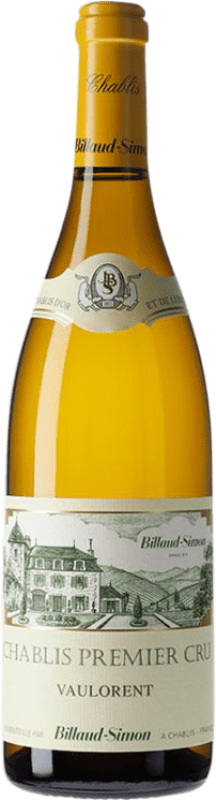 99,95 € Envío gratis | Vino blanco Billaud-Simon Vaulorent A.O.C. Chablis Premier Cru Borgoña Francia Botella 75 cl