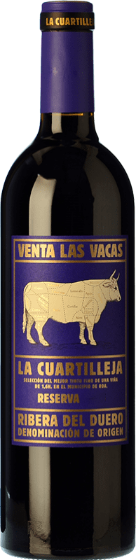 39,95 € Free Shipping | Red wine Vizcarra Venta las Vacas Finca La Cuartilleja Reserve D.O. Ribera del Duero Castilla y León Spain Tempranillo Bottle 75 cl