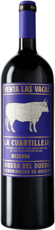 82,95 € Free Shipping | Red wine Vizcarra Venta las Vacas Finca La Cuartilleja Reserve D.O. Ribera del Duero Castilla y León Spain Tempranillo Magnum Bottle 1,5 L