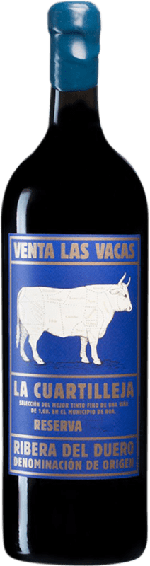 335,95 € Kostenloser Versand | Rotwein Vizcarra Venta las Vacas Finca La Cuartilleja Reserve — Gereift D.O. Ribera del Duero Kastilien und León Spanien Tempranillo Doppelmagnum Jeroboam-Flasche 3 L