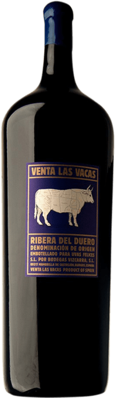 135,95 € Free Shipping | Red wine Vizcarra Venta las Vacas D.O. Ribera del Duero Castilla y León Spain Tempranillo Jéroboam Bottle-Double Magnum 3 L