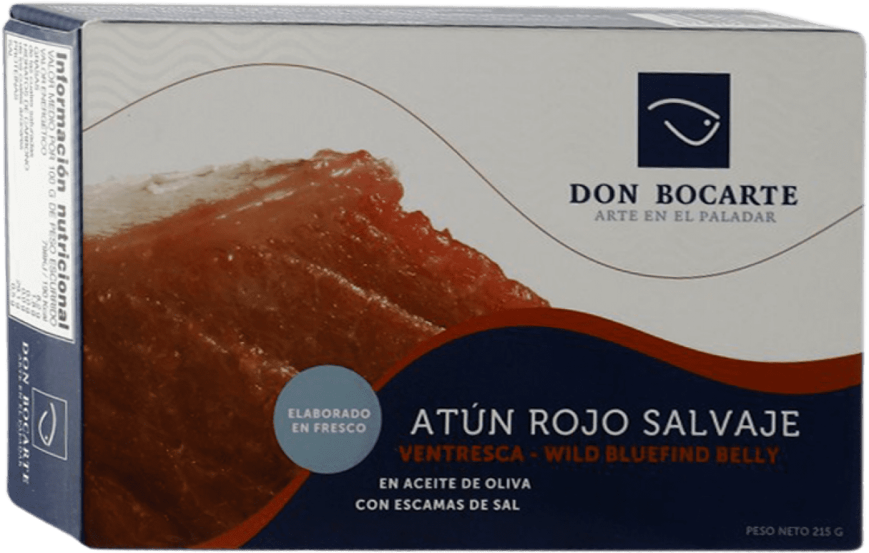 29,95 € Free Shipping | Conservas de Pescado Don Bocarte Ventresca de Atún Rojo Spain