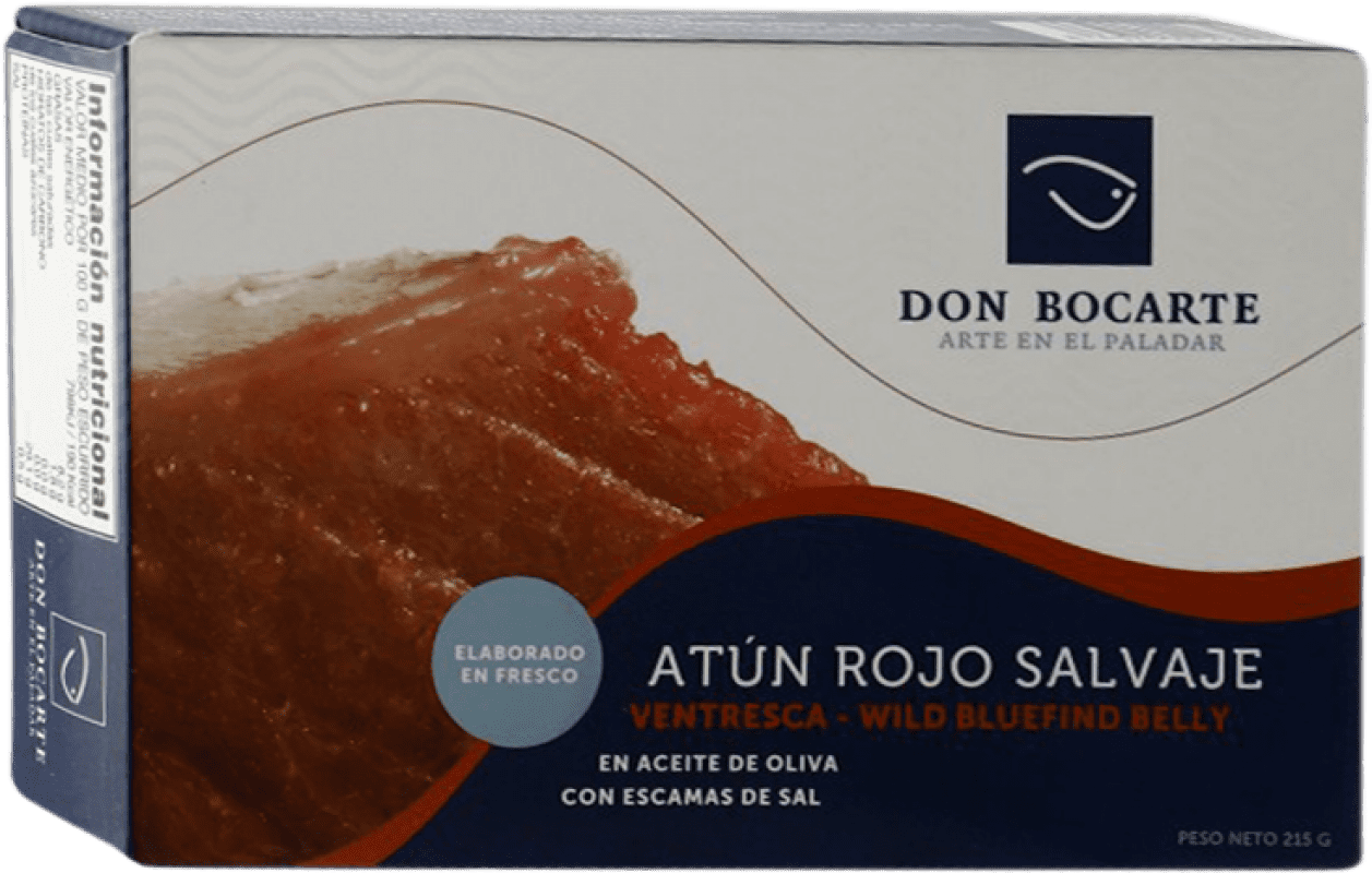 31,95 € Бесплатная доставка | Рыбные консервы Don Bocarte Ventresca de Atún Rojo Испания