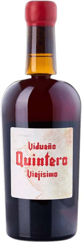 85,95 € 免费送货 | 白酒 Juan Fernando Quintero Vidueño Viejísimo D.O. El Hierro 加那利群岛 西班牙 Vijariego White 半瓶 37 cl