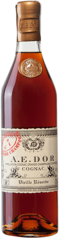 352,95 € Envio grátis | Conhaque Cognac A.E. DOR Nº 7 Viejo — Velho, Reserva A.O.C. Cognac França 70 cl