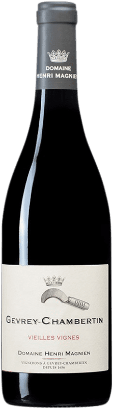 99,95 € 免费送货 | 红酒 Henri Magnien Vieilles Vignes A.O.C. Gevrey-Chambertin 勃艮第 法国 Pinot Black 瓶子 75 cl