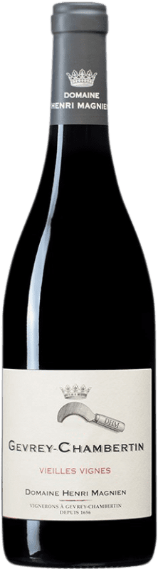 103,95 € Spedizione Gratuita | Vino rosso Henri Magnien Vieilles Vignes A.O.C. Gevrey-Chambertin Borgogna Francia Pinot Nero Bottiglia 75 cl