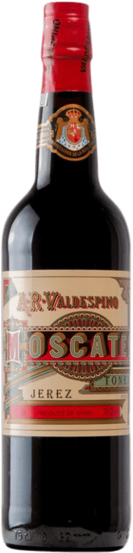 229,95 € Envio grátis | Vinho Generoso Fortificado Valdespino Toneles Extra Viejo — Extra Velho D.O. Jerez-Xérès-Sherry Andaluzia Espanha Moscato Garrafa 75 cl