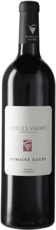48,95 € Envío gratis | Vino tinto Gauby Vielles Vignes A.O.C. Côtes du Roussillon Languedoc-Roussillon Francia Syrah, Garnacha, Cariñena, Mourvèdre Botella 75 cl