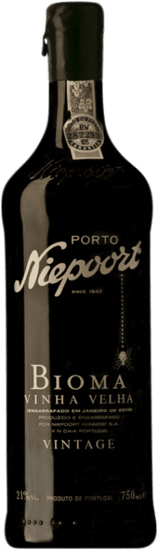 72,95 € 免费送货 | 红酒 Niepoort Vintage Bioma Port I.G. Porto 波尔图 葡萄牙 Touriga Franca, Touriga Nacional, Tinta Roriz 瓶子 75 cl