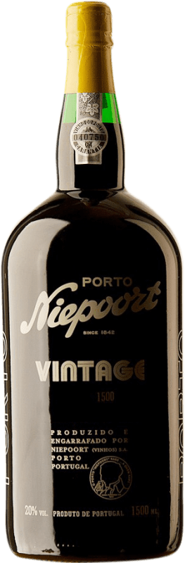 194,95 € Kostenloser Versand | Rotwein Niepoort Vintage I.G. Porto Porto Portugal Touriga Franca, Touriga Nacional, Tinta Roriz Magnumflasche 1,5 L