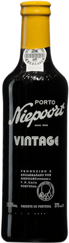 67,95 € Spedizione Gratuita | Vino Rosso Niepoort Vintage I.G. Porto porto Portogallo Touriga Franca, Touriga Nacional, Tinta Roriz Mezza Bottiglia 37 cl