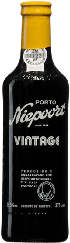 64,95 € Envío gratis | Vino tinto Niepoort Vintage I.G. Porto Oporto Portugal Touriga Franca, Touriga Nacional, Tinta Roriz Media Botella 37 cl