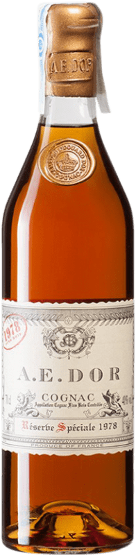 189,95 € Spedizione Gratuita | Cognac A.E. DOR Vintage A.O.C. Cognac Francia Bottiglia 70 cl