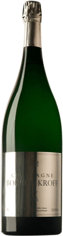 13 914,95 € Envío gratis | Espumoso Blanco Boërl & Kroff Brut Vintage 1995 A.O.C. Champagne Champagne Francia Pinot Negro, Chardonnay Botella Jéroboam-Doble Mágnum 3 L