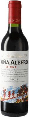10,95 € Free Shipping | Red Wine Rioja Alta Viña Alberdi Crianza — Aged D.O.Ca. Rioja Spain Half Bottle 37 cl