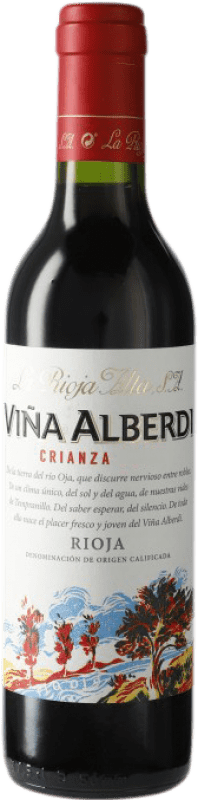 13,95 € Kostenloser Versand | Rotwein Rioja Alta Viña Alberdi Alterung D.O.Ca. Rioja Spanien Halbe Flasche 37 cl