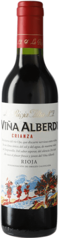 10,95 € Бесплатная доставка | Красное вино Rioja Alta Viña Alberdi старения D.O.Ca. Rioja Испания Половина бутылки 37 cl