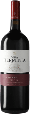15,95 € Бесплатная доставка | Красное вино Viña Herminia старения D.O.Ca. Rioja Испания бутылка Магнум 1,5 L