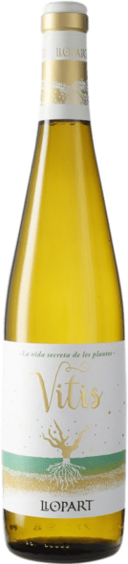 13,95 € Envío gratis | Vino blanco Llopart Vitis D.O. Penedès Cataluña España Botella 75 cl