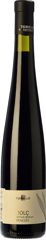 22,95 € Envio grátis | Vinho tinto Torelló Vittios Negre D.O. Penedès Catalunha Espanha Xarel·lo Garrafa Medium 50 cl