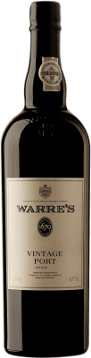 121,95 € Envio grátis | Vinho tinto Warre's Vintage I.G. Porto Porto Portugal Touriga Franca, Touriga Nacional, Tinta Roriz Garrafa 75 cl