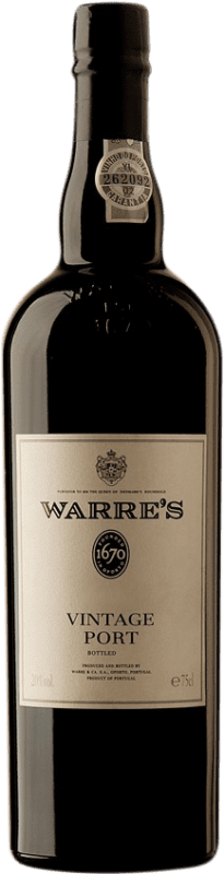 121,95 € 送料無料 | 赤ワイン Warre's Vintage I.G. Porto ポルト ポルトガル Touriga Franca, Touriga Nacional, Tinta Roriz ボトル 75 cl