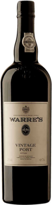 127,95 € Free Shipping | Red wine Symington Warre's Vintage I.G. Porto Porto Portugal Touriga Franca, Touriga Nacional, Tinta Roriz Bottle 75 cl