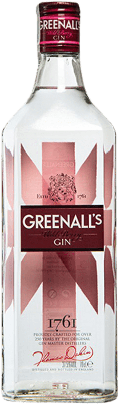17,95 € Envío gratis | Ginebra G&J Greenalls Wild Berry Reino Unido Botella 70 cl